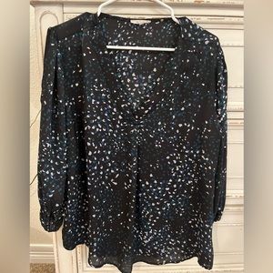 Maurices confetti blouse, size XL